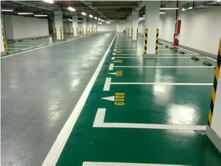 陜西停車場道路劃線