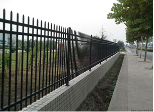 熱鍍鋅鋼塑鋼柵欄